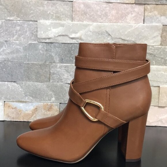 Ralph Lauren Addington Leather Booties - Picture 2 of 8